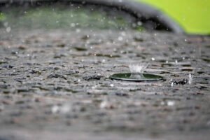 Splashing Rain Drops