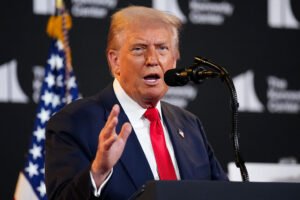 President Trump Makes An Announcement At The Kennedy Center