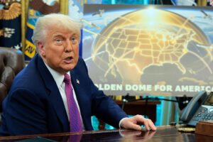 President Trump Makes Announcement With Defense Secretary Hegseth In The Oval Office