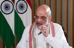 Home Minister Amit Shah speaks during an interview with ANI Editor-in-Chief Smita Prakash