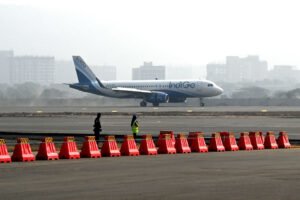 First Commercial Aircraft Lands At Navi Mumbai International Airport