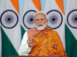 PM Modi addresses during SAMVAD IV programme
