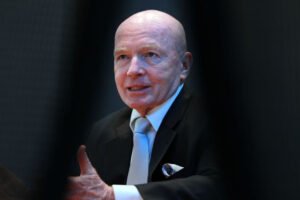 Portrait of Mark Mobius, Executive Director from Templeton Asset Management Ltd. 11JAN11
