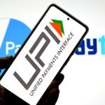 In this photo illustration, an UPI logo is seen displayed on