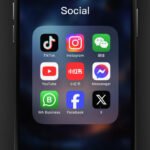 Social Application Tiktok Instagram Facebook Xiaohongshu Youtube Wechat
