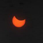 Partial Solar Eclipse Observed In The Northern Hemisphere