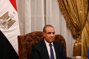 IAEA Director Rafael Grossi Meets Egyptian And Iranian Foreign Ministers In Cairo