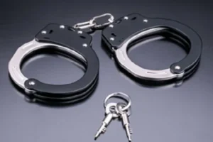arrested