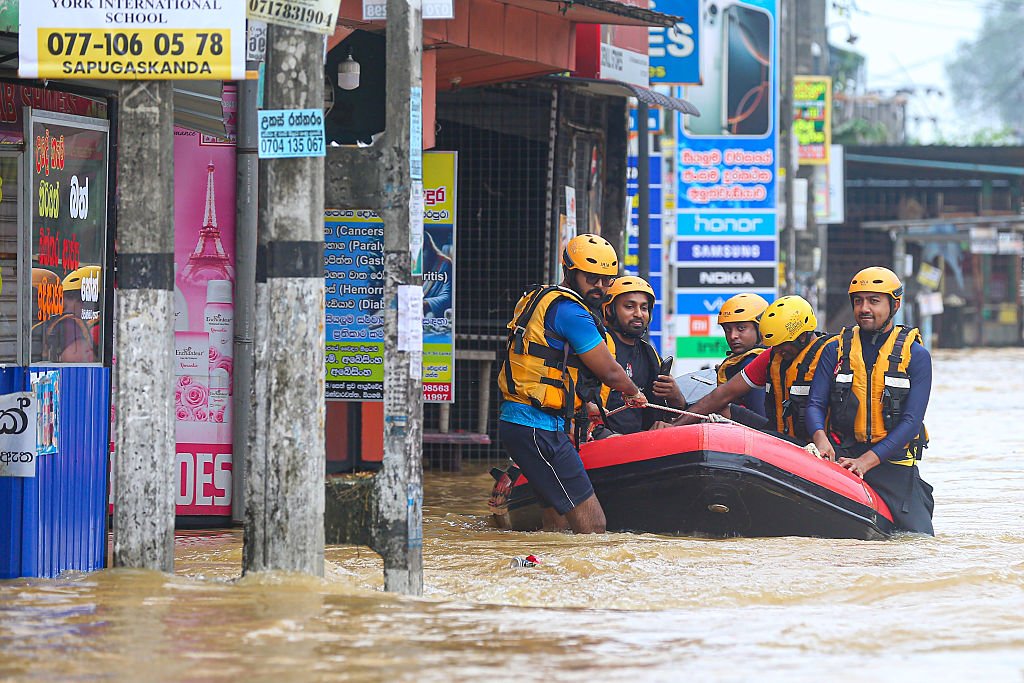 Cyclone "Ditwah" Causes Widespread Flooding In Sri Lanka