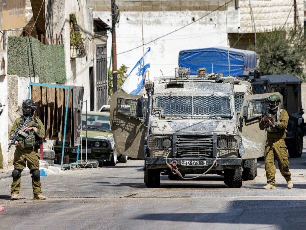 PALESTINIAN-ISRAEL-CONFLICT-WEST