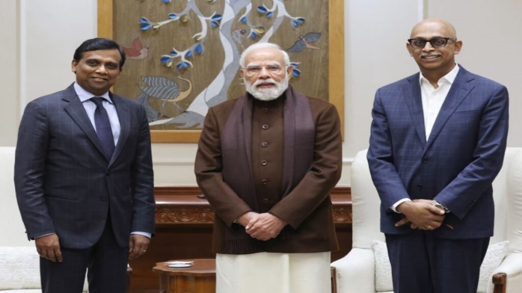 Cognizant-CEO-Meets-PM-Modi-1