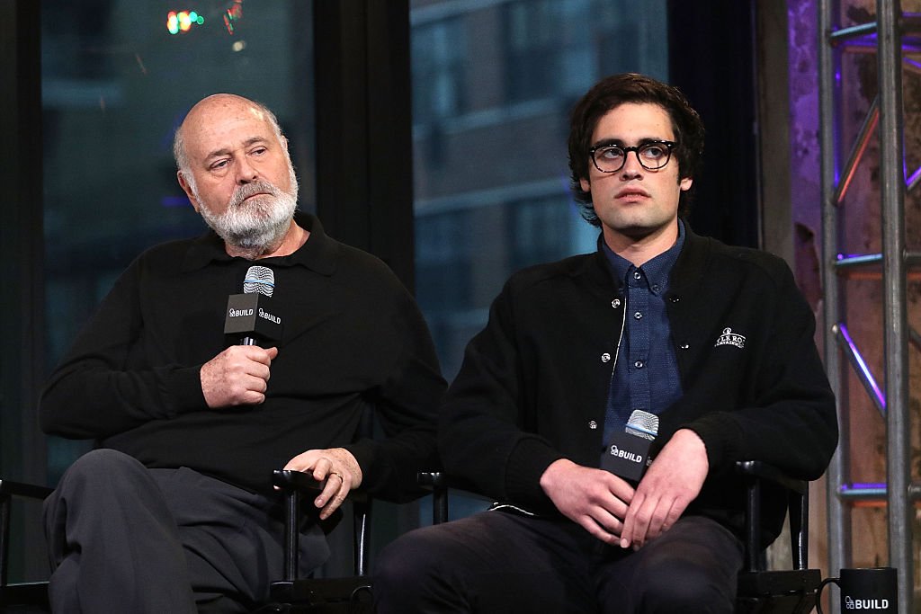 Director Rob Reiner & Son Nick Visit AOL Build