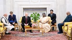 New Delhi: President Murmu Hosts Banquet for President Putin