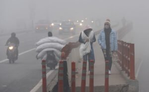 Cold Wave And Dense Fog Condition Prevail In North India