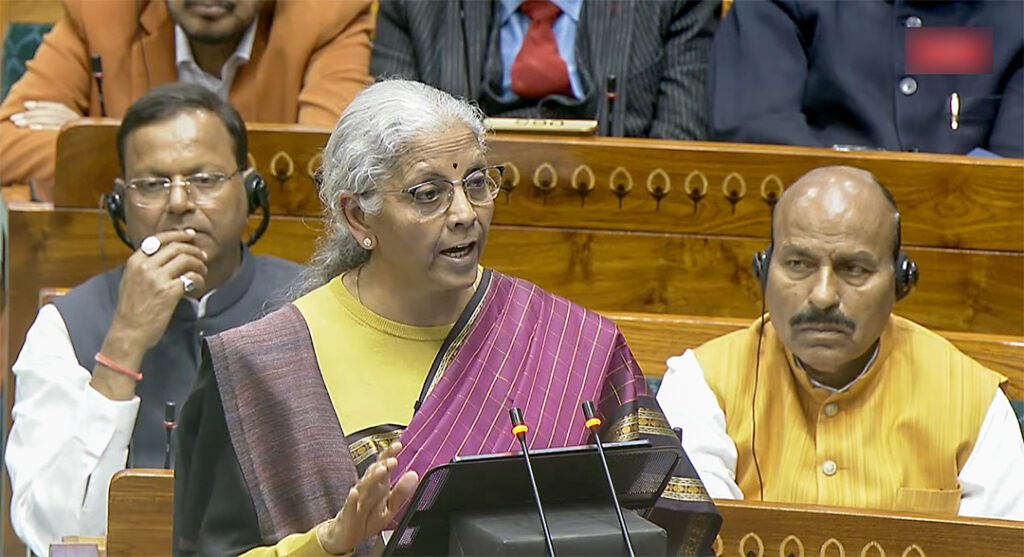 Nirmala Sitharaman presents Union Budget 2026 in Lok Sabha