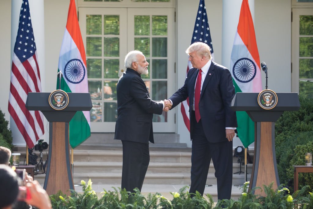 President Trump And Indian PM Modi Hold Joint Statement At White House