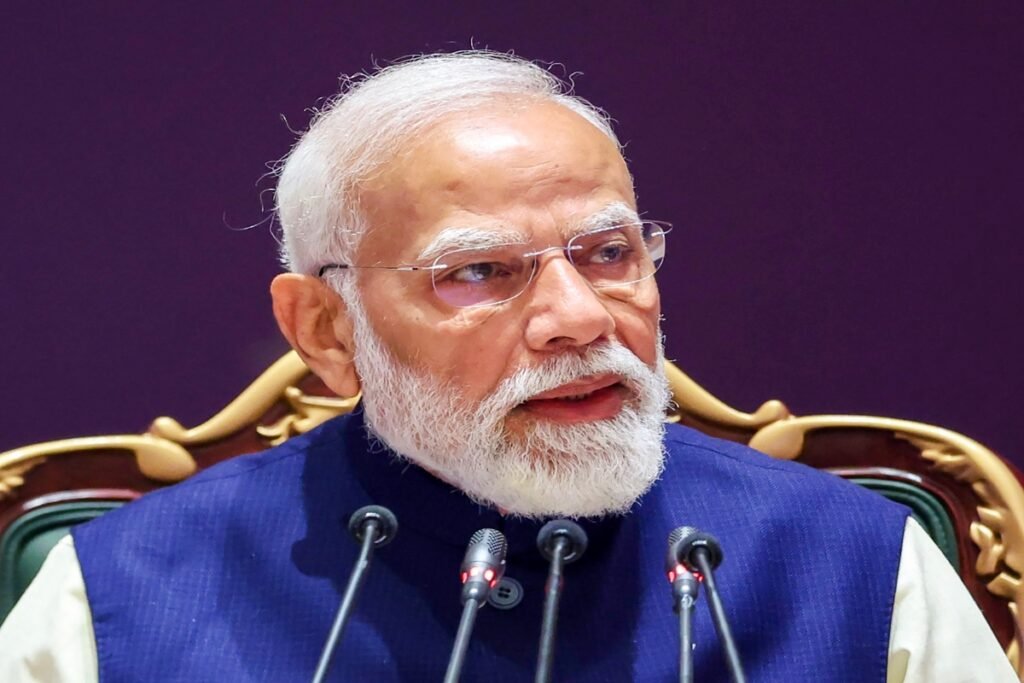 New Delhi: PM Modi at Leaders’ Plenary with Working Lunch at India AI Impact Summit