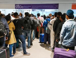 Passengers Stranded At Delhi IGI Airport Due To IndiGo Flight Cancellations
