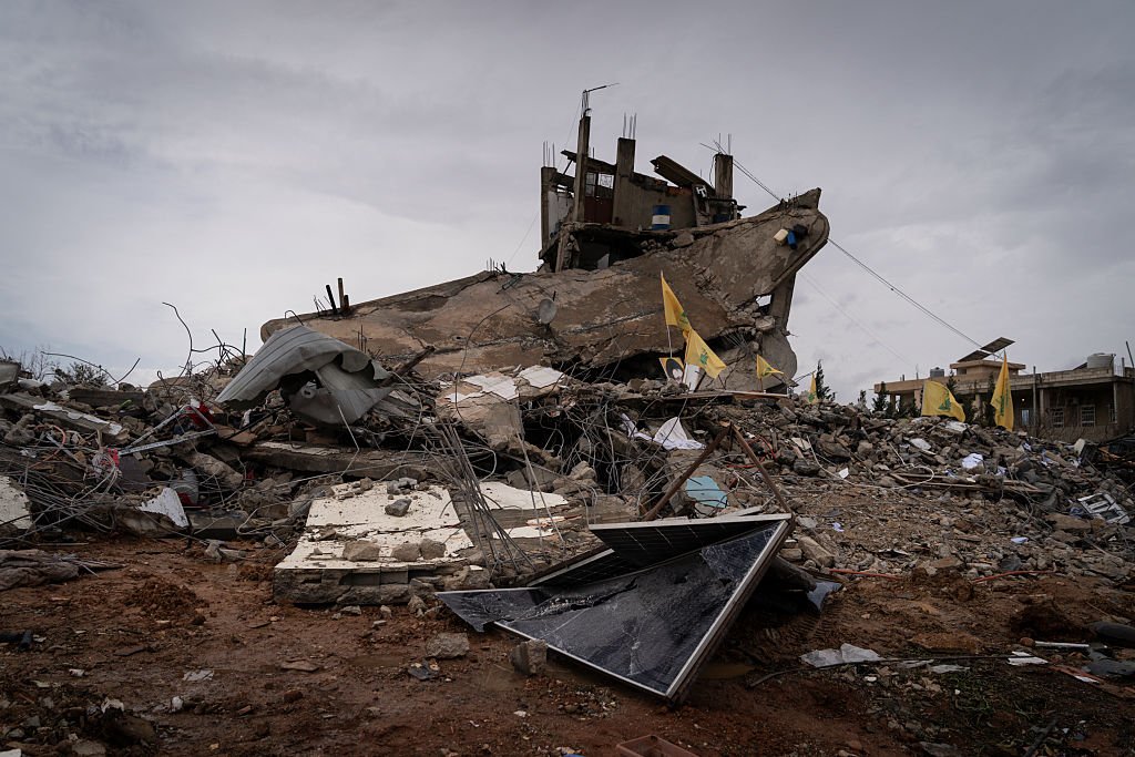 Israel Continues Air Strikes And Ground Offensive In Lebanon