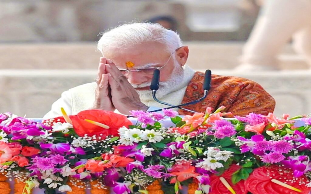 Ayodhya: Dhwajarohan ceremony at Shri Ram Janmabhoomi Temple