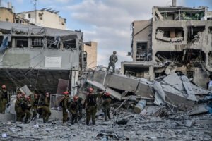 IDF Home Front Command and Medics are looking for casualties