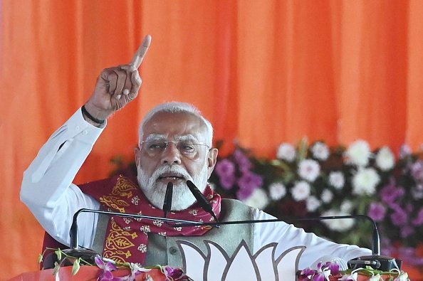 Prime Minister Narendra Modi Addresses Public Rally At Singur In West Bengal