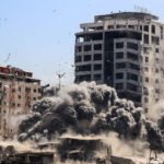 Israeli Airstrike In Gaza, Palestine