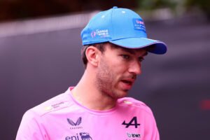 Pierre Gasly of BWT Alpine Formula 1  looks on during